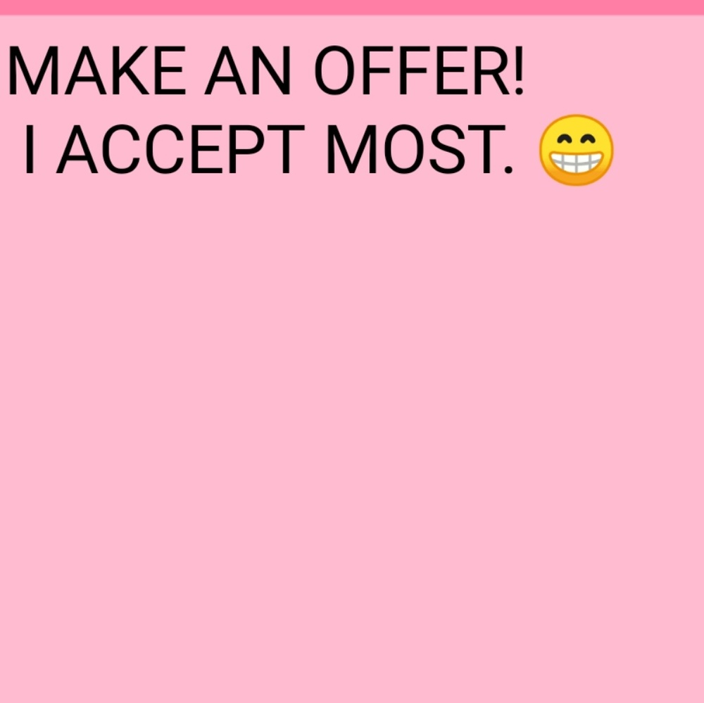 MAKE AN OFFER 😃